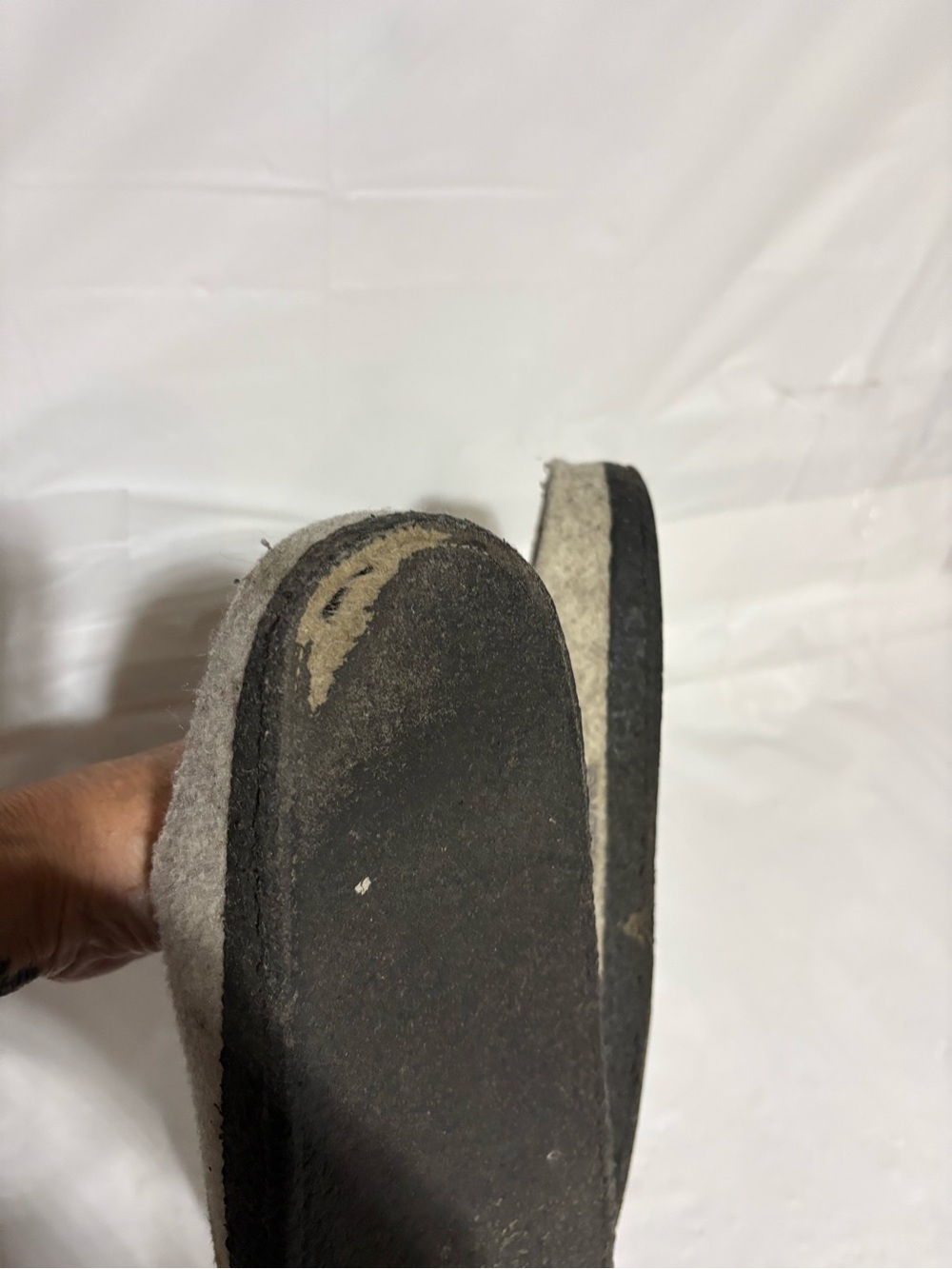 Birkenstock Felt Slip-On Clog in Beige - Picture 7 of 16